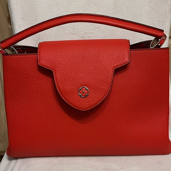 Prelove very good condition LV cappuccine leather handbag - Picture 3 of 12